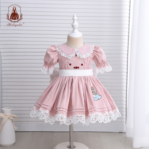 Robe De Lolita pour petites filles, tenue De fête, mariage, robes d'été personnalisées pour enfants De <span class=keywords><strong>6</strong></span> <span class=keywords><strong>ans</strong></span>, 1 pièce - Product Image 2