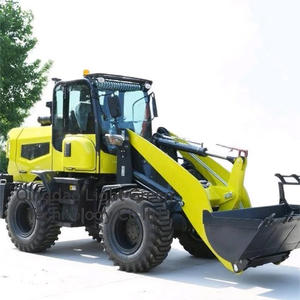 Meilleures ventes : <span class=keywords><strong>Mini</strong></span>-chargeuse compacte hydraulique 4x4 diesel 2900 kg 918, camion benne, chargeuse sur pneus grande capacité pour le déplacement de béton - Product Image 2