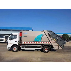 Camion compacteur de déchets Dongfeng 4X2 6m3, camion de collecte de déchets, camion compresseur de déchets - Product Image 6