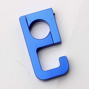 Aluminum Alloy Motorcycle Hook 22mm Handlebar Helmet Storage Figure-9 Hook For PCX125 - Product Image 2