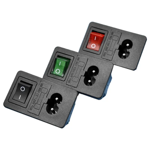 Interrupteur à bascule Kcd1 avec bouton poussoir Micro alimentation Adaptateur AC ou DC / Prise PCB / Connecteur LED 2 3 4 5 6 broches <span class=keywords><strong>Mini</strong></span> interrupteur à prise - Product Image 2