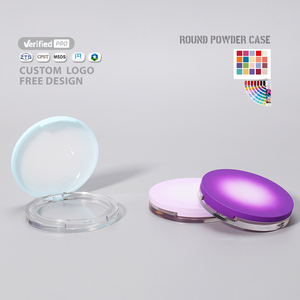 Estuche de Maquillaje Vacío Personalizado con Logo para Polvos, Sombra Fina, Iluminador, Contorno y Colorete - Caja de Plástico - Product Image 1