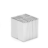 Service de pliage pour usage industriel, prix usine, bloc d'aimant en néodyme fritté N35