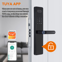 Cerraduras de puerta de timbre inteligente Wifi reconocimiento facial de huellas dactilares tarjeta IC contraseña llave mecánica cerradura automática cuerpo cerradura de puerta inteligente
