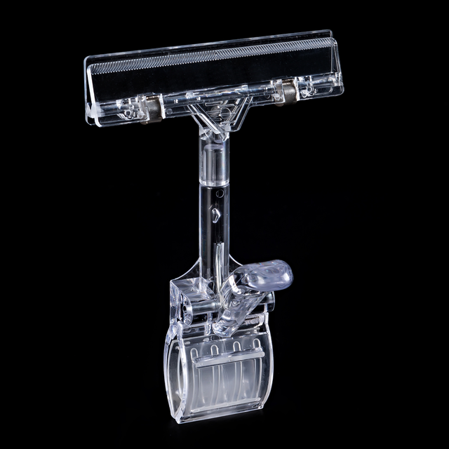 Зажим для супермаркета, зажим для держателя знака