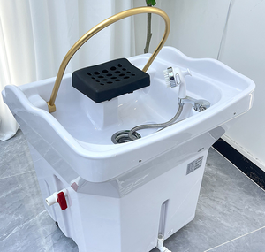 Salonlar için taşınabilir şampuan haznesi yeni Spa saç lavabo kase kişisel bakım ürünü - Product Image 3