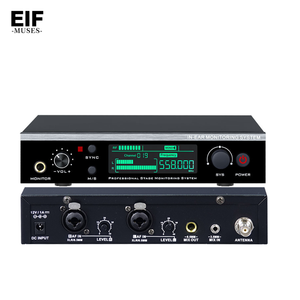 ระบบมอนิเตอร์เสียงสเตอริโอแบบใส่ในหู AC-200 โครงสร้างโลหะ ช่วงความถี่ 553-578MHz รองรับการเชื่อมต่อหลายปลั๊ก - Product Image 6