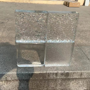 Đa kết cấu thiết kế khối thủy tinh, ánh sáng truyền và cách âm vách ngăn kính, trang trí, gạch nóng chảy. - Product Image 5