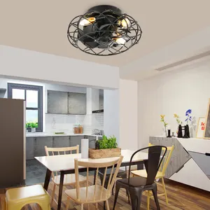 مروحة سقف ليد ذكية 220 فولت لغرفة المعيشة وغرفة النوم بالمنزل بتطبيق جديد من SLYNN مع ضوء وتحكم عن بعد