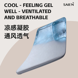 Saien Pet Bed Rectangle Memory Foam Soft Touch Durable Fabric Cat <b>Dog</b> Bed Separable Pad Cooling Gel Pad Waterproof Anti Scratch - Product Image 3