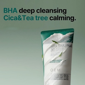 เจลล้างหน้า OEM AHA BHA PHA สำหรับผิวเป็นสิว ผสมกรดซาลิไซลิก ไนอะซินาไมด์ ควบคุมความมัน เหมาะสำหรับทุกสภาพผิว 100 มล. - Product Image 3