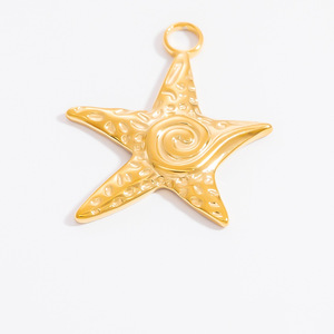 Pendentif en acier inoxydable, formes mixtes, plaqué or, pour la fabrication de colliers, accessoires de bijoux DIY PJ91607 - Product Image 4