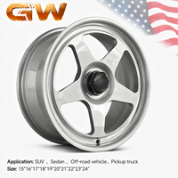Jantes forgées GW Custom 6061-T6 16 17 18 20 pouces tout-terrain à déport profond 6x139.7 6x135 8x170 pour Silverado F150 RAM 2500, jantes 6 trous