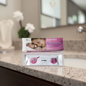 Cassette de <span class=keywords><strong>test</strong></span> de grossesse rapide sensible en une étape Testeur de grossesse manuel en plastique - Product Image 3