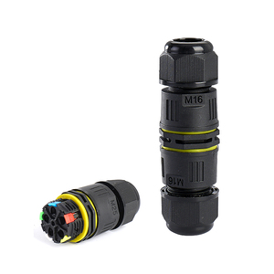 Đầu Nối Chống Nước IP68 3 Chiều 2 Chấu Hình Chữ T M25 Đầu Nối Mối Nối Thiết Bị Đầu Cuối Năng Lượng Mặt Trời 4 Chân Nối Cáp Nhựa M16 Các Nhà Sản Xuất - Product Image 4