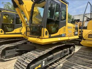 Komatsu เครื่องจักรก่อสร้างสำหรับขุดมือสองเครื่องจักรก่อสร้างเคลื่อนที่จากดิน200-8มือสอง - Product Image 5
