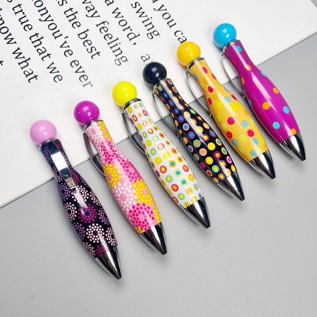 Bowling Ballpoint Pen Creative Pen Mini Pen Cute Fat Pen Spinning Printing Ballpoint Pen Spot