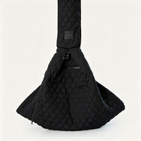 Sac à dos pour chien personnalisé VPETBR, respirant, en polyester, pliable, portable, pour animaux de compagnie, sac de transport pour chat et chien, motif imprimé, fermeture à bouton