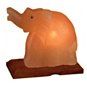 Experimente la magia de la naturaleza de alta calidad con nuestra lámpara única de elefante de sal-Sian Enterprises - Product Image 3