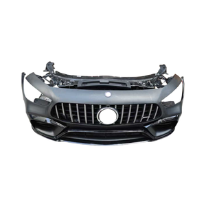 Parachoques Delantero <span class=keywords><strong>AMG</strong></span> Usado de ABS con Recortes para Faros Antiniebla para <span class=keywords><strong>Mercedes</strong></span> <span class=keywords><strong>GT</strong></span> X290 GT50 GT53 GT63S GT43 - Product Image 3