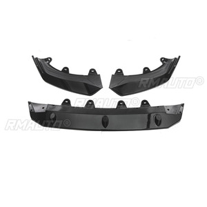 ลิปสปอยเลอร์กันชนหน้าสำหรับ BMW X3 Ix3 G02 X4 G01 G08เมตรแพ็คเงาสีดำเงากันชนหน้าตัวป้องกันใบมีดล่าง - Product Image 3