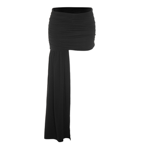 Viviblook Y26ST202 Women's Skirt <b>Set</b> <b>Sexy</b> Lace Patchwork Bodysuit Pleated Ribbon Skirt 2 Pieces <b>Set</b> - Product Image 6