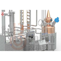Réservoir de distillation d'éthanol d'équipement de distillation de whisky de pot de cuivre de haute qualité