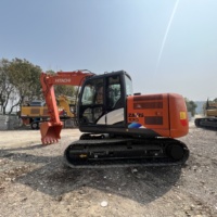 Pelle Hitachi d'origine Pelle d'occasion sur chenilles HITACHI ZX130 Machine pelleteuse d'occasion à vendre