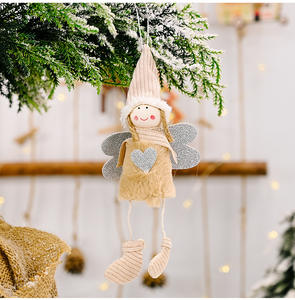 Arbre de Noël Décoration Pendentif En Peluche Amour Ange Suspendu Décor Charme Enfants Mignon Arbre De Noël Décor - Product Image 6