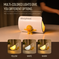 Lampe de chevet portable pour enfants, LED créative, USB, canard lesté, mini rechargeable, décoration de chambre, lampes de table rechargeables