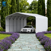 Garaje Modular Prefabricado de Estructura de Acero con Montaje Rápido para Estacionamiento de Automóviles y Almacenamiento Industrial