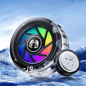 Antarcchill ที่เก็บความเย็นโทรศัพท์สำหรับเล่นเกม15W Peltier พัดลมระบายความ<span class=keywords><strong>ร้อน</strong></span> Ai คลิปแม่เหล็กควบคุมบนสมาร์ทโฟนระบายความ<span class=keywords><strong>ร้อน</strong></span>สำหรับ eSports Live Video - Product Image 1
