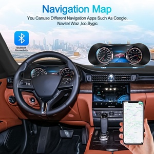 <b>For</b> Maserati Quattroporte 2013-2020 Navihua LCD Instrument Digital Cluster Gauge Dashboard Digital <b>Speedometer</b> Auto Meter - Product Image 5