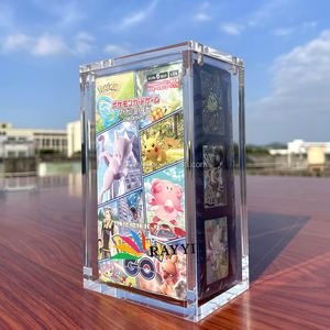 Boîte de booster japonaise Pokémon Battle Legion en acrylique magnétique portable résistante à l'eau, fabriquée sur mesure par RAY YI Factory - Product Image 3