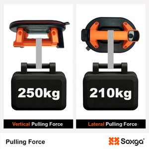 Ventouse électrique ovale portable de grande taille, qualité garantie, pour la manipulation de feuilles de verre et de métaux - Product Image 4