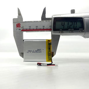 Approvisionnement d'usine Petites batteries rechargeables au <span class=keywords><strong>lithium</strong></span> DTP <span class=keywords><strong>453442</strong></span> <span class=keywords><strong>3.7V</strong></span> 700mAh Li Polymer Lipo <span class=keywords><strong>Battery</strong></span> pour appareils audio portables - Product Image 5