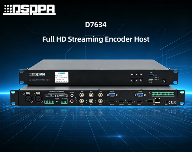 D7634 Full HD Streaming Encoder Host