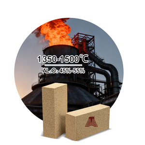 Mattoni Refrattari ad Alta Densità, Materiali Personalizzati di Varie Dimensioni per Isolamento Caldaie - Product Image 1