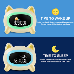Ready to Rise Réveil formateur de sommeil pour enfants avec <span class=keywords><strong>veilleuse</strong></span> OK pour réveiller le réveil pour les tout-petits et les enfants - Product Image 3