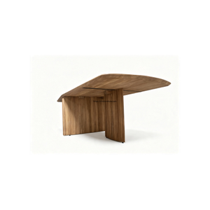 Table à manger en bois dur de qualité supérieure avec une grande surface spacieuse, pieds robustes et durables pour la salle à manger familiale, la maison, le restaurant, meubles - Product Image 2