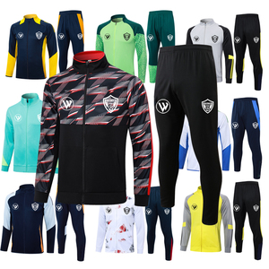 Giacca da calcio giacca da uomo a manica lunga giacca da uomo con cerniera sportiva da corsa per allenamento da calcio maschile - Product Image 5