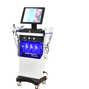 เครื่องดูแลผิวหน้าคุณภาพสูง <span class=keywords><strong>ราคา</strong></span>ประหยัด ปี 2026 พร้อมหัวจ่ายไฮดราออกซิเจน 14 หัว สำหรับการผลัดเซลล์ผิวด้วยระบบไฮโดรอะควาพีลลิ่ง ความถี่สูง มาตรฐานยุโรป - Product Image 1