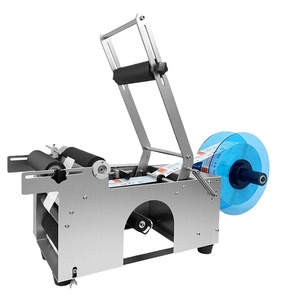 آلة وسم كهربائية شبه آلية عالية الجودة لبرطمان الأمبولة الزجاجية علبة القصدير زجاجة بلاستيكية مشفر للكرتون الخشبي - Product Image 1