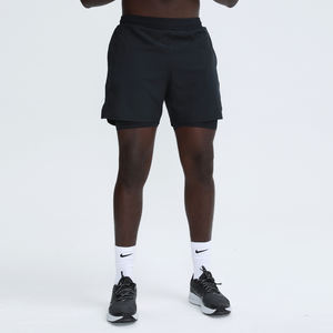 Nuevos Shorts de Gimnasio para Hombre 2 en 1 de Verano OEM Personalizados para Correr Ropa Deportiva Jogging Fitness Entrenamiento de Secado Rápido - Product Image 5