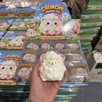 Jouets Squishy Mouton Année du Chèvre 2027, Mignons, à Remontée Lente, Anti-Stress, Sensoriels, à Presser, Cadeaux de Fête du Nouvel An