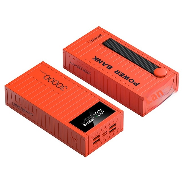Creative 30000mAh Super Fast Charging Power Bank 66W Large Capacity 50k Digital Display LI-Polymer 5W Output Power Micro USB