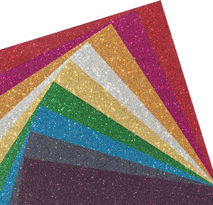 Fogli di Schiuma Glitterata Autoadesiva per Attività Artigianali e Fai-da-Te per Bambini - Product Image 4