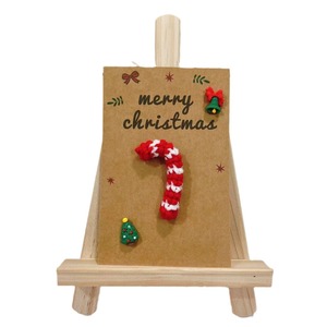 การ์ดถักโครเชต์การ์ดอวยพรคริสต์มาสการ์ด2025ให<span class=keywords><strong>ม</strong></span>่ - Product Image 3