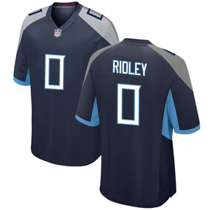 Marineblauwe Tennessee Jersey Custom American Football Shirts, gestikte geborduurde jeugduniformen, sportkleding met logo's - Product Image 2