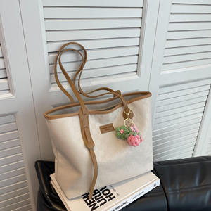 Grand sac fourre-tout décoratif polyvalent à une épaule pour étudiantes - Product Image 4